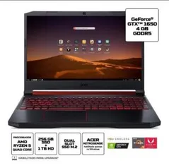 Notebook Gamer Acer Nitro 5 AN515-43-R9K7 AMD 8gb 1TB HD 256GB