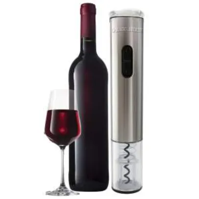 [Ponto Frio] Abridor de Vinho automático Black&Decker Wine Inox por R$72 – Corpo em Aço Inox