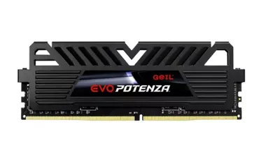 Memória DDR4 Geil Evo Potenza, 8GB, 3600MHz, Black, GAPB48GB3600C18BSC