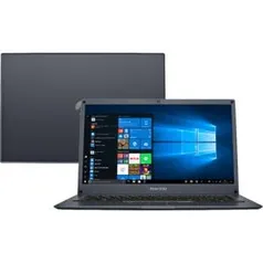 [AME por 643,27] [Cartão Shoptime] Notebook Positivo Motion Q432B Intel Atom 4GB RAM 32GB SSD + 64GB Nuvem Tela 14” HD W10