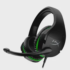 Headset Over-ear Gamer HyperX CloudX Stinger Preto e Verde