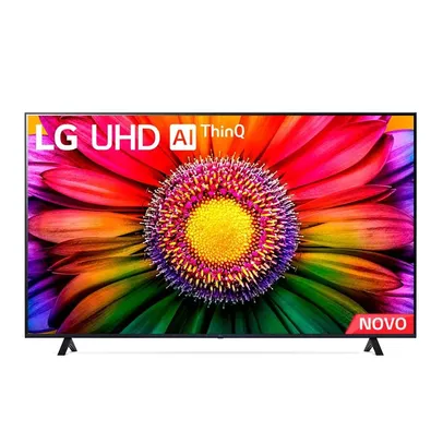 Smart TV 75 Polegadas LG 4K UHD, 3 HDMI, 2 USB, Bluetooth, Wi-Fi, ThinQ AI, Alexa, Google Assistente - 75UR8750PSA