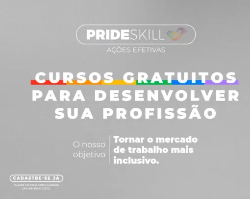 Pride Skill Ações Efetivas - Cursos gratuitos numa parceria P&G e EduK