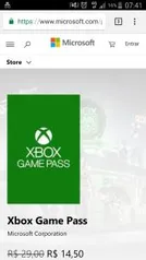 Xbox Game Pass 50% off e acumulativo