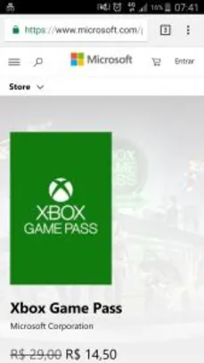 Xbox Game Pass 50% off e acumulativo