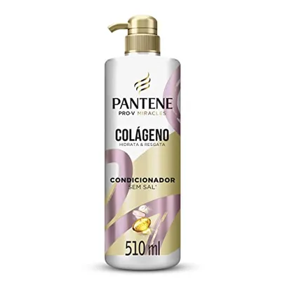 Condicionador Pantene Colágeno Hidrata e Resgata 510ml, Rosa