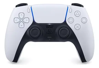 [Meli+]Controle Dualsense Ps5 Sem Fio, Branco - Sony