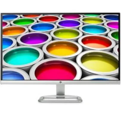 Monitor HP LED 27´, Full HD, IPS, HDMI, Som Integrado, Prata - 27EA | R$1.530