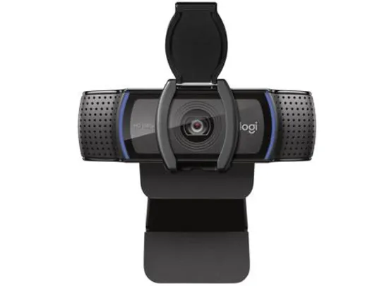 Webcam Full HD Logitech C920S com Microfone | R$360