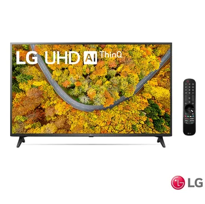 Smart TV 4K LG LED 65” com ThinQ AI, Google Assistente, Alexa