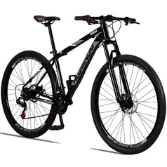 Bicicleta 29 Aluminum Raider 21 Marchas Freio a Disco com Suspensão