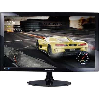 Monitor Gamer Samsung 24 Full HD LED LS24D332HSXZD HDMI Flicker Free 1ms 75 Hz Preto