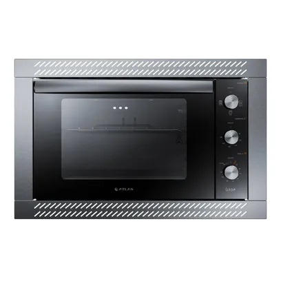 Foto do produto Forno De Embutir Elétrico U Top 44 Litros Com Grill Atlas Preto 220V