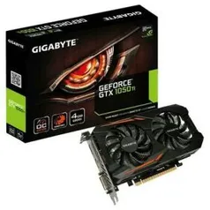 Placa de video Gigabyte GTX 1050TI OC 4gb