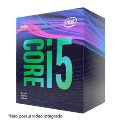 PROCESSADOR INTEL CORE I5-9400F HEXA-CORE 2.9GHZ (4.1GHZ TURBO) 9MB CACHE LGA1151, BX80684I59400F - R$779