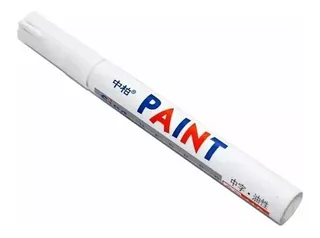 [Taxa inclusa] Caneta PAINT Branca impermeável para retoque de Pintura