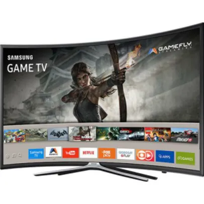 Smart TV Games LED 49" Samsung UN49K6500AGXZD Full HD Curva 49k6500 - R$2.470