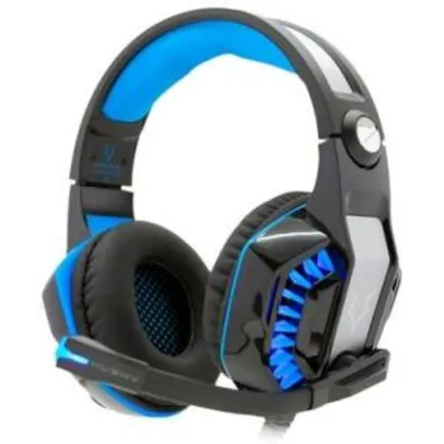 Saindo por R$ 136: Headset Gamer Husky Snow, USB, 7.1 Surround, LED Azul - HS-HSN-BL | R$136 | Pelando