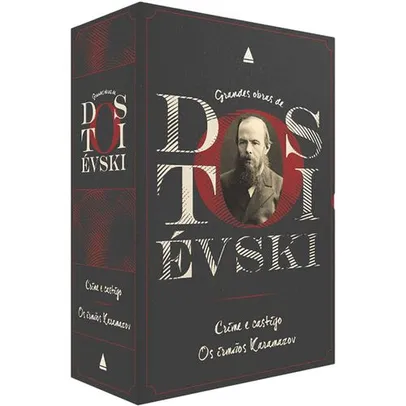 [Com AME R$ 66] Livro - Grandes Obras de Dostoiévski - Crime e Castigo e os Irmãos Karamazov 