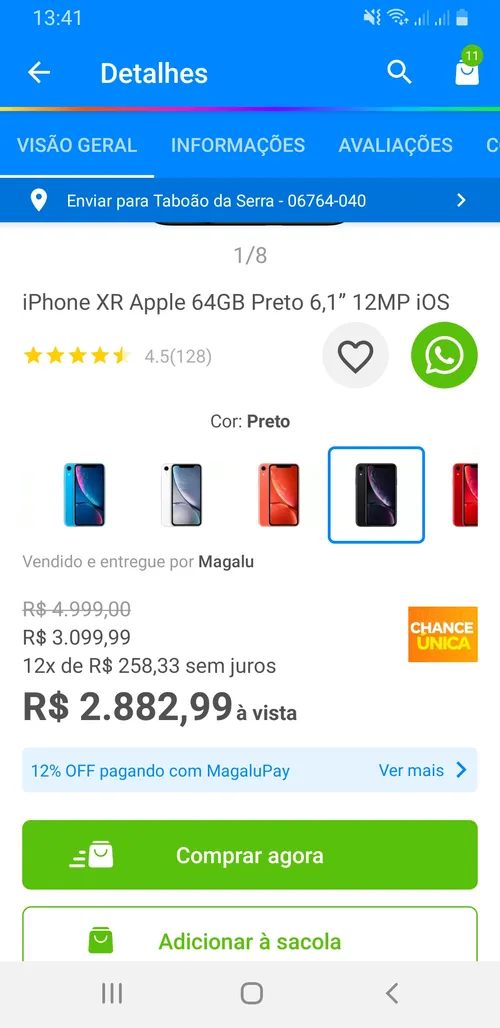 Imagen na descrição da promoção