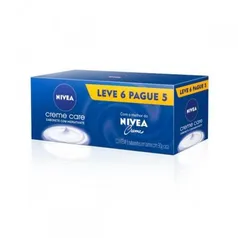 Kit Sabonete Hidratante Nivea Creme Care 6 Unidades