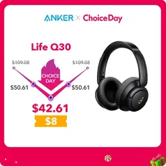 [IMPOSTO INCLUSO/MOEDAS] Fone de Ouvido Soundcore by Anker Life Q30 Sem Fio Bluetooth Modos Múltiplos