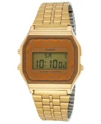 Relógio Feminino Digital Casio A159WGEA-9ADF - Dourado | R$160