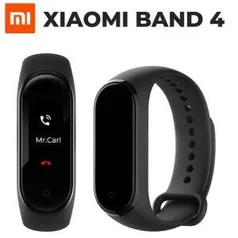 Original Xiaomi Mi Band 4 Pulseira Inteligente Pulseira - Edição Internacional R$265 [R$79,50 de volta no AME]