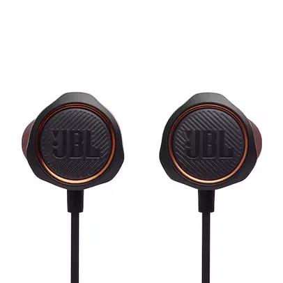 Fone de Ouvido Gamer JBL Quantum 50 BLK com Microfone e Controle de Volume Deslizante, Preto - Bivolt