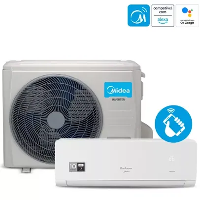 Ar-Condicionado Split 9.000 Btus Springer Midea Inverter Xtreme WI-FI 220V Branco 42AGVCC09M5/38AGVCC09M5