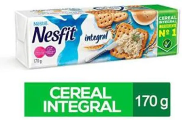 [Prime] Biscoito Integral Nesfit 170g | R$ 3