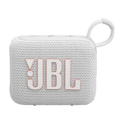 [Com Cashback R$208] Caixa de Som JBL Go 4, Bluetooth - Resistência à Água e Poeira, 7 horas de Bateria - Branco