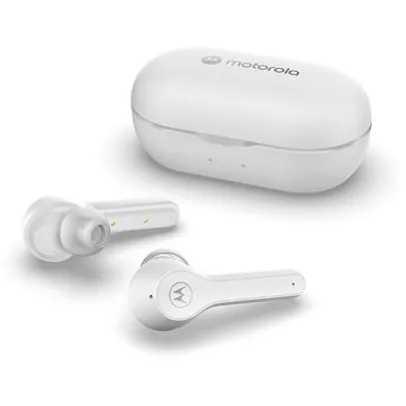 Fone de Ouvido Sem Fio Intra Auricular Motorola Moto Buds 85, À Prova D'àgua, Branco - 5055374711293