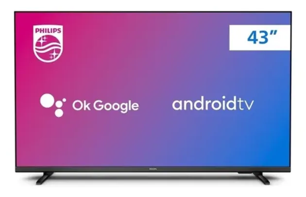 Smart TV Philips 6900 Series 43PFG6917/78 LED Android 10 Full HD 43 110V/240V