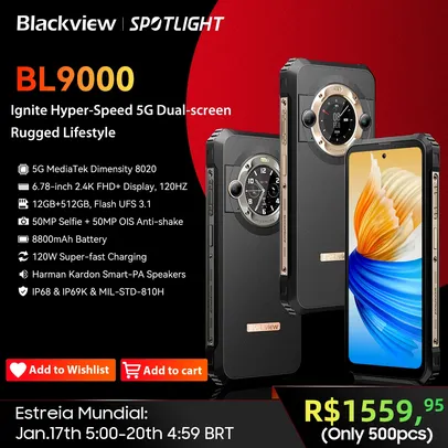 Blackview BL9000 5G Rugged Smartphone