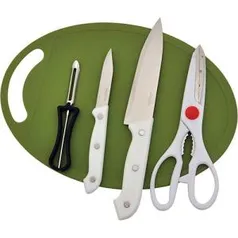 Conjunto de cortes para cozinha - R$ 19,99