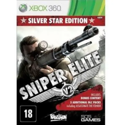 Jogo Xbox 360 Sniper Elite v2: Silver Star Edition R$59,90 (AME +R$3)