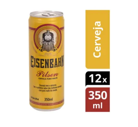 Cerveja Eisenbahn Lata 350ml | R$2,73