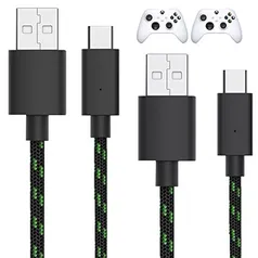 [PRIME] Kit 2 cabos de 3 metros Talkworks 10Ft Cabo Controle Altamente Resistente for Xbox Series X