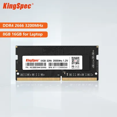 [Primeira Compra R$ 133,70]Memória ram notebook ddr4 16gb 2666mhz ddr4 1.2v portátil - AliExpress