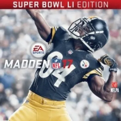 PS4 MADDEN 17 EDIÇÃO SUPER BOWL DE R$ 230 POR R$76