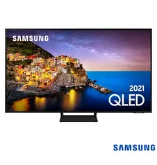 Smart TV 4K Samsung QLED 55" Q70 com Modo Game, Alexa built in