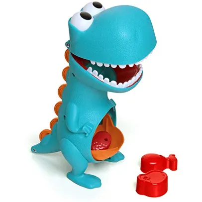 Brinquedo para Bebe Dino Papa Tudo com Acessórios, Elka, Multicor