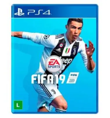 [Primeira compra] Game FIFA 19 - PS4