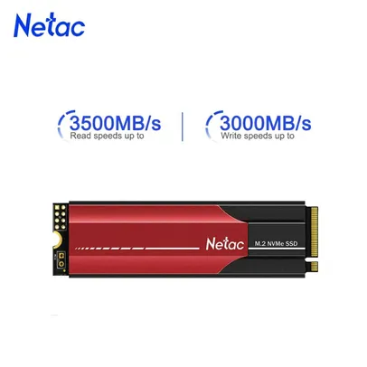 SSD M.2 NVME NETAC 1TB (TODOS USUÁRIOS) | R$575