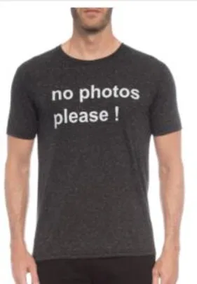 Camiseta Masculina no Photo - Preto - SPIRITO SANTO | R$40
