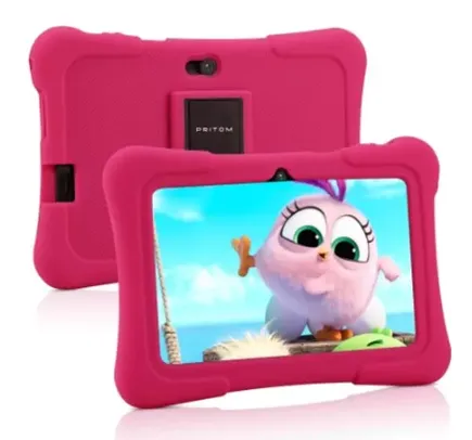 Tablet Infantil Pritom Com capa 32gb