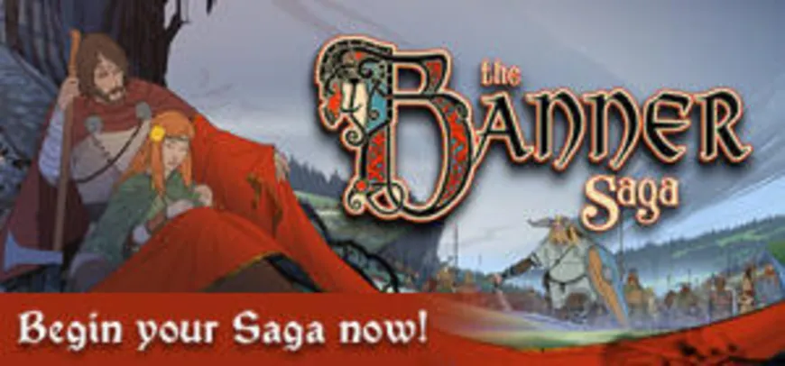 The Banner Saga (PC) | R$7 (80% OFF)
