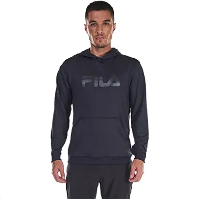 Blusa de Moletom Masculino Fila Sports Essence Preto (Tam G) 