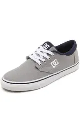 TÊNIS DC SHOES PLAZA LITE CINZA | R$120